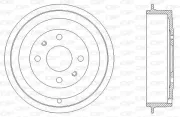 Bremstrommel OPEN PARTS BAD9023.10