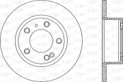 Bremsscheibe Hinterachse OPEN PARTS BDA1116.10