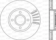 Bremsscheibe Vorderachse OPEN PARTS BDA1190.20