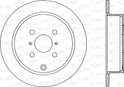 Bremsscheibe OPEN PARTS BDA2312.10