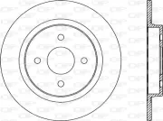 Bremsscheibe OPEN PARTS BDA2346.10