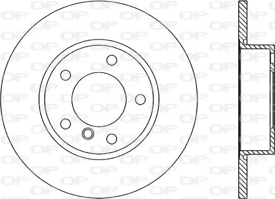 Bremsscheibe OPEN PARTS BDR1092.10