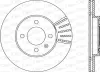 Bremsscheibe Vorderachse OPEN PARTS BDR1579.20