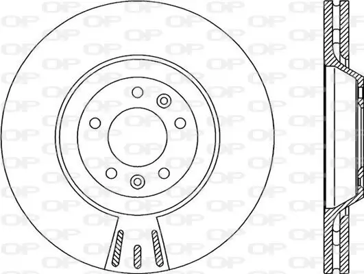 Bremsscheibe OPEN PARTS BDR2159.20