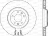 Bremsscheibe OPEN PARTS BDR2159.20