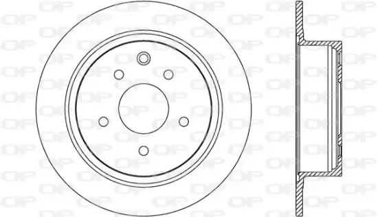 Bremsscheibe OPEN PARTS BDR2647.10 Bild Bremsscheibe OPEN PARTS BDR2647.10