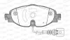 Bremsbelagsatz, Scheibenbremse OPEN PARTS BPA1515.01