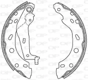 Bremsbackensatz Hinterachse OPEN PARTS BSA2000.00