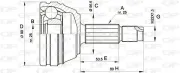 Gelenksatz, Antriebswelle OPEN PARTS CVJ5198.10