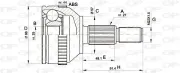 Gelenksatz, Antriebswelle OPEN PARTS CVJ5200.10