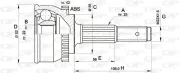 Gelenksatz, Antriebswelle OPEN PARTS CVJ5288.10