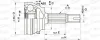 Gelenksatz, Antriebswelle Vorderachse radseitig OPEN PARTS CVJ5508.10