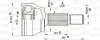 Gelenksatz, Antriebswelle Vorderachse radseitig OPEN PARTS CVJ5515.10