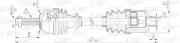 Antriebswelle Vorderachse rechts OPEN PARTS DRS6015.00