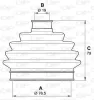 Faltenbalgsatz, Antriebswelle Vorderachse radseitig OPEN PARTS SJK7019.00 Bild Faltenbalgsatz, Antriebswelle Vorderachse radseitig OPEN PARTS SJK7019.00