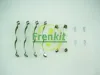 Zubehörsatz, Scheibenbremsbelag Hinterachse FRENKIT 900937