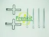 Zubehörsatz, Scheibenbremsbelag Vorderachse FRENKIT 901099