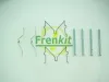 Zubehörsatz, Scheibenbremsbelag Vorderachse FRENKIT 901126