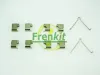 Zubehörsatz, Scheibenbremsbelag Hinterachse FRENKIT 901166