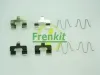 Zubehörsatz, Scheibenbremsbelag Hinterachse FRENKIT 901207