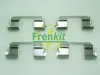 Zubeh&ouml;rsatz, Scheibenbremsbelag Vorderachse FRENKIT 901234