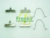 Zubehörsatz, Scheibenbremsbelag Hinterachse FRENKIT 901270