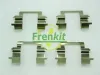 Zubehörsatz, Scheibenbremsbelag Vorderachse FRENKIT 901274