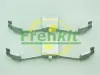 Zubehörsatz, Scheibenbremsbelag Vorderachse FRENKIT 901641