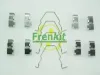 Zubehörsatz, Scheibenbremsbelag Hinterachse FRENKIT 901652
