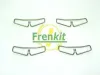 Zubehörsatz, Scheibenbremsbelag Vorderachse FRENKIT 901691
