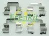 Zubeh&ouml;rsatz, Scheibenbremsbelag Hinterachse FRENKIT 901822