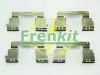 Zubehörsatz, Scheibenbremsbelag Vorderachse FRENKIT 901838