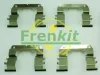 Zubehörsatz, Scheibenbremsbelag Vorderachse FRENKIT 901866