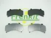 Anti-Quietsch-Folie, Bremsbelag (R&uuml;ckenplatte) Vorderachse FRENKIT 940048