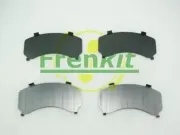 Anti-Quietsch-Folie, Bremsbelag (Rückenplatte) Vorderachse FRENKIT 940048