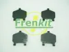 Anti-Quietsch-Folie, Bremsbelag (Rückenplatte) Hinterachse FRENKIT 940073