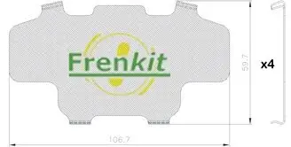 Kolben, Bremssattel Hinterachse FRENKIT P345201 Bild Kolben, Bremssattel Hinterachse FRENKIT P345201