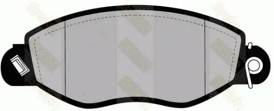 Bremsbelagsatz, Scheibenbremse Vorderachse Brake ENGINEERING PA1304 Bild Bremsbelagsatz, Scheibenbremse Vorderachse Brake ENGINEERING PA1304