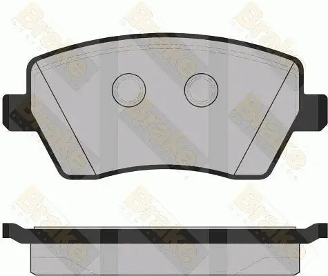 Bremsbelagsatz, Scheibenbremse Vorderachse Brake ENGINEERING PA1435 Bild Bremsbelagsatz, Scheibenbremse Vorderachse Brake ENGINEERING PA1435