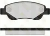 Bremsbelagsatz, Scheibenbremse Vorderachse Brake ENGINEERING PA1666