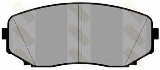 Bremsbelagsatz, Scheibenbremse Vorderachse Brake ENGINEERING PA1818 Bild Bremsbelagsatz, Scheibenbremse Vorderachse Brake ENGINEERING PA1818