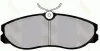 Bremsbelagsatz, Scheibenbremse Brake ENGINEERING PA986