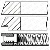 Kolbenringsatz GOETZE ENGINE 08-102506-00