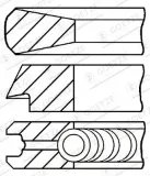 Kolbenringsatz GOETZE ENGINE 08-114400-45