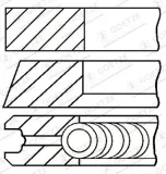 Kolbenringsatz GOETZE ENGINE 08-114900-00