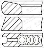 Kolbenringsatz GOETZE ENGINE 08-123700-00