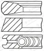 Kolbenringsatz GOETZE ENGINE 08-143000-00