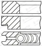 Kolbenringsatz GOETZE ENGINE 08-176607-00