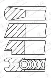 Kolbenringsatz GOETZE ENGINE 08-101507-00