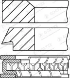 Kolbenringsatz GOETZE ENGINE 08-214100-10